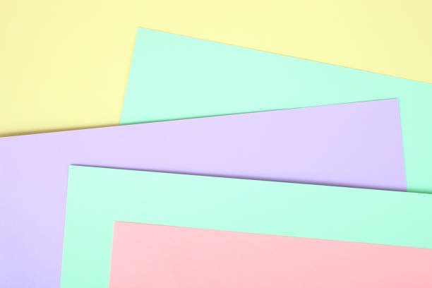 istock Background of pastel colored paper 922419888