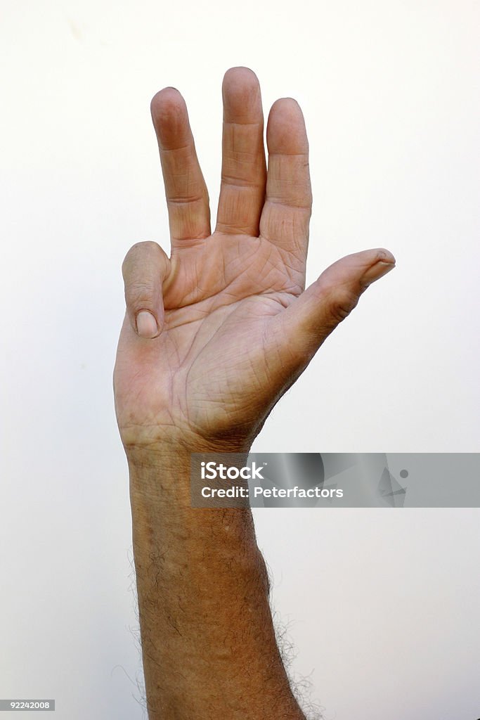 Hand 8  Adult Stock Photo