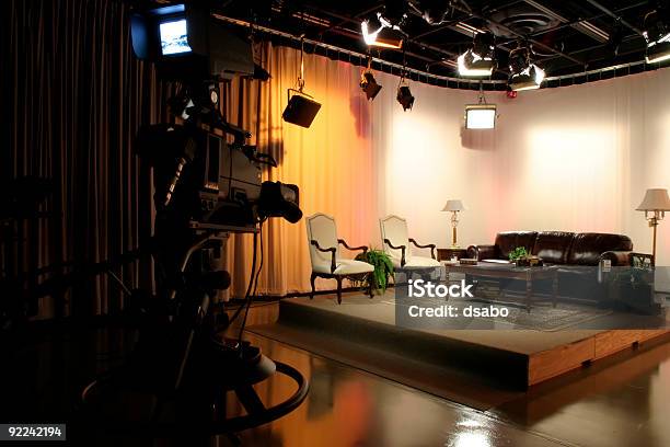 Lifes A Stage Part 1 Stock Photo - Download Image Now - Studio - Workplace, Studio Shot, Movie