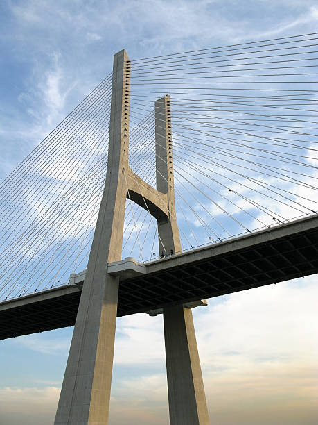 istock Large bridge detail in Lisbon 92242230