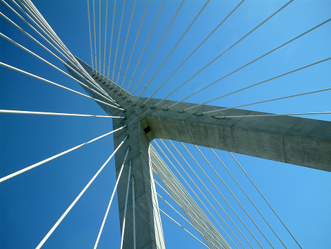 Bridge - Built Structure, Close-up, Abstract, Architectural Column