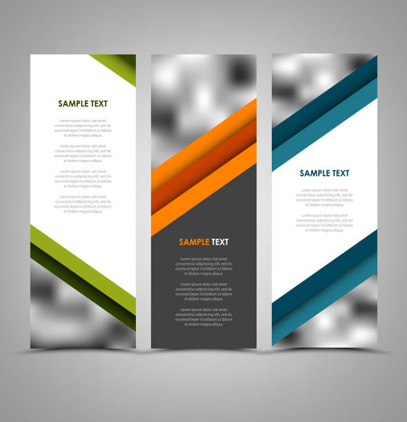 Collection abstract banners with color helical stripes template Collection abstract banners with color helical stripes template vector eps 10 helical stock illustrations