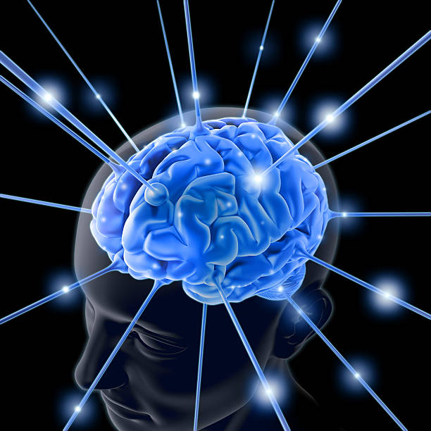 istock Illustration of a conceptual brain 92242385