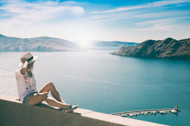 istock Woman on summer vacation. 922428914