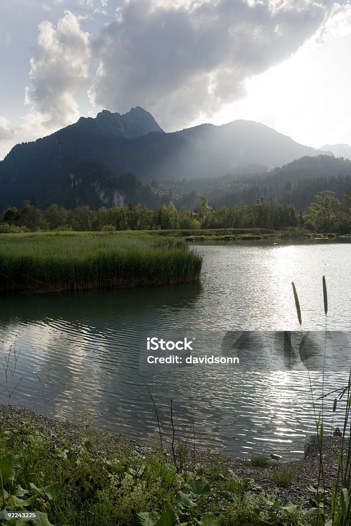 Тирольский Озеро - Стоковые фото Австрия роялти-фри