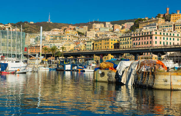 istock Old Port of Genoa 922434592