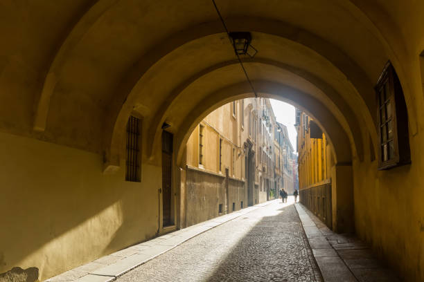 istock Narrow streets of Parma 922434644