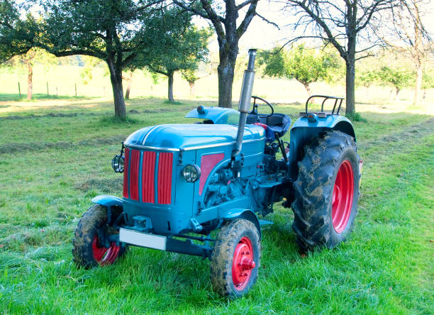 istock Old Tractor in Bavaria, Germany 922439806