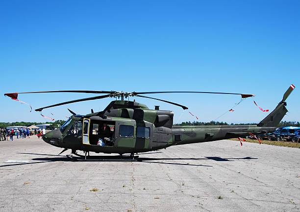 istock Military helicopter on the ground 92244066