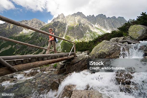 Hiking In Tatra Mountains Slovakia Stock Photo - Download Image Now - High Up, Hiking, Tall - High