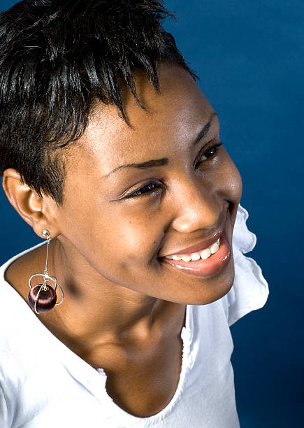 istock Happy African American 20 something Female 92244512