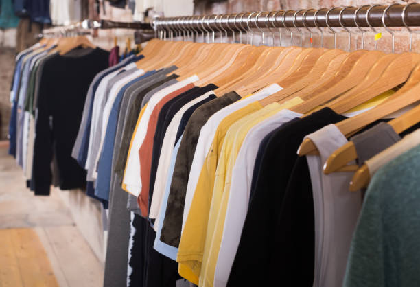 istock stylish colored clothes in the  shop 922448398