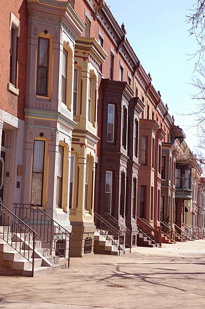 istock Row Homes in Philadelphia, PA 92245321