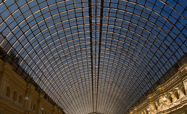 istock Glass Roof in GUM Moscow 92245600