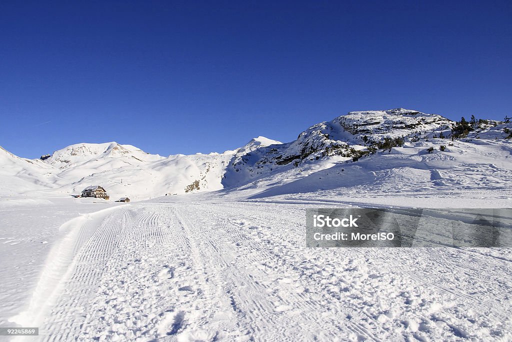 Coberto de Neve dos Alpes - Royalty-free Alpes suíços Foto de stock