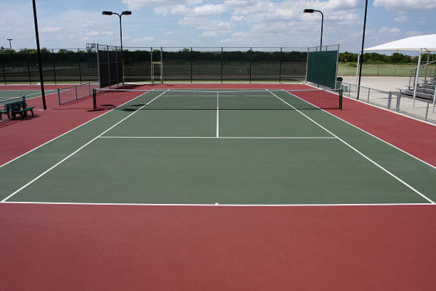 istock Outdoor Tennis Court 92245964