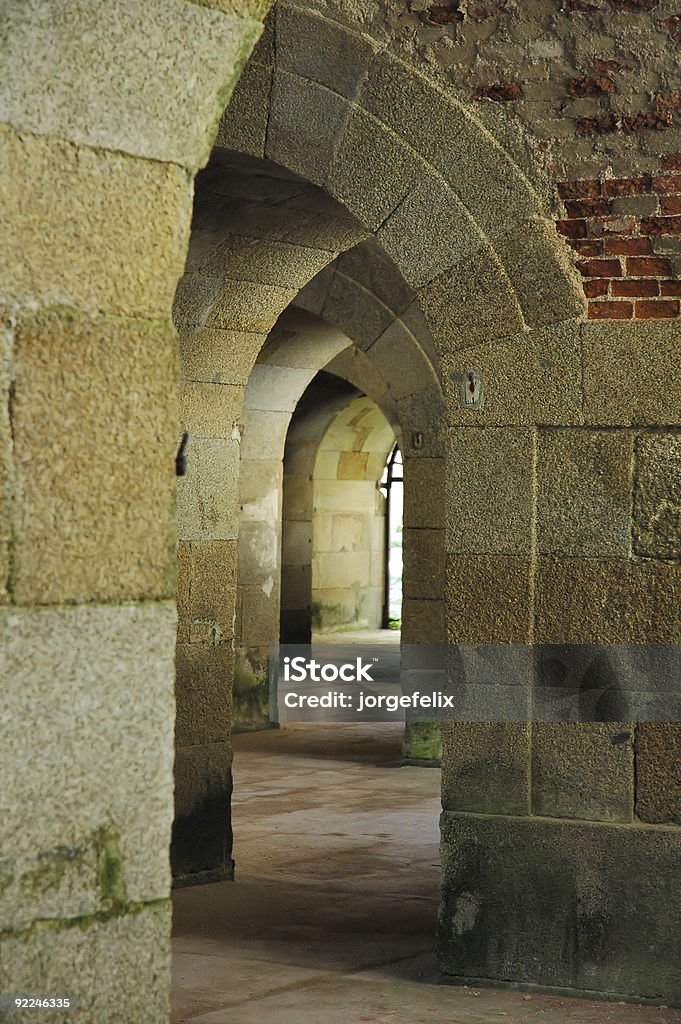 Castillo Medieval interiores - Foto de stock de Antiguo libre de derechos