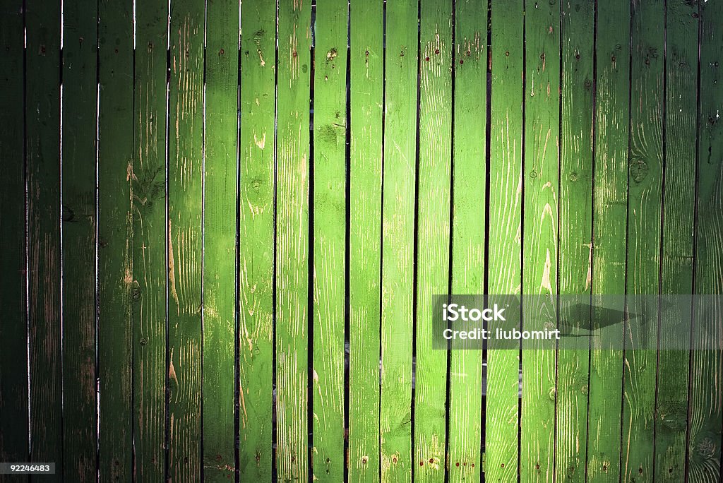 Grunge vert Palissade - Photo de Blanc libre de droits