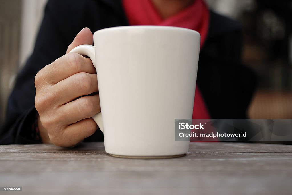 Womans Hand Holding Cup  Cup Stock Photo