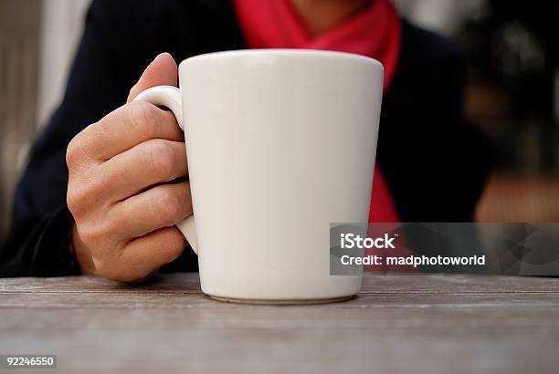 Womans Hand Holding Cup Stock Photo - Download Image Now - Cup, Adult, Adults Only