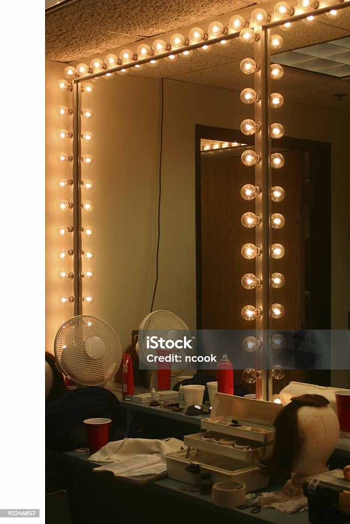 The Dressing Room  Backstage Stock Photo