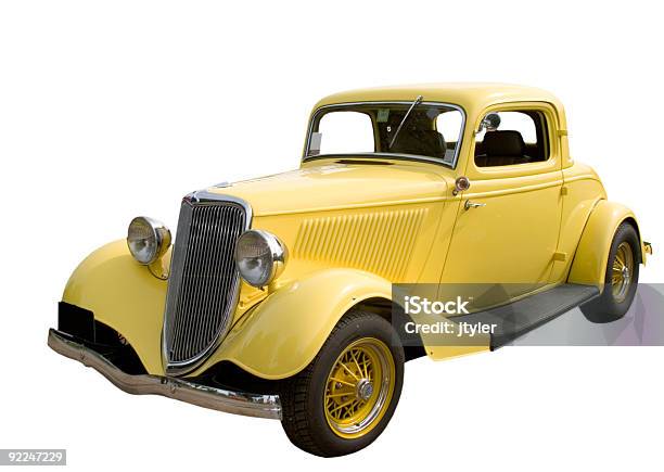 Foto de Amarelo Hot Rod e mais fotos de stock de Carro - Carro, 1920-1929, Amarelo
