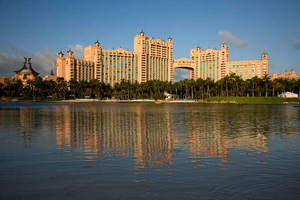 Atlantis Resort and Casino  paradise island bahamas stock pictures, royalty-free photos & images