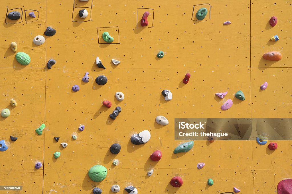 Bouldering-Wand - Lizenzfrei Ausrüstung und Geräte Stock-Foto