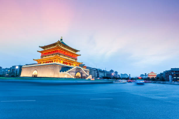 istock ancient city xian at dusk 922482844