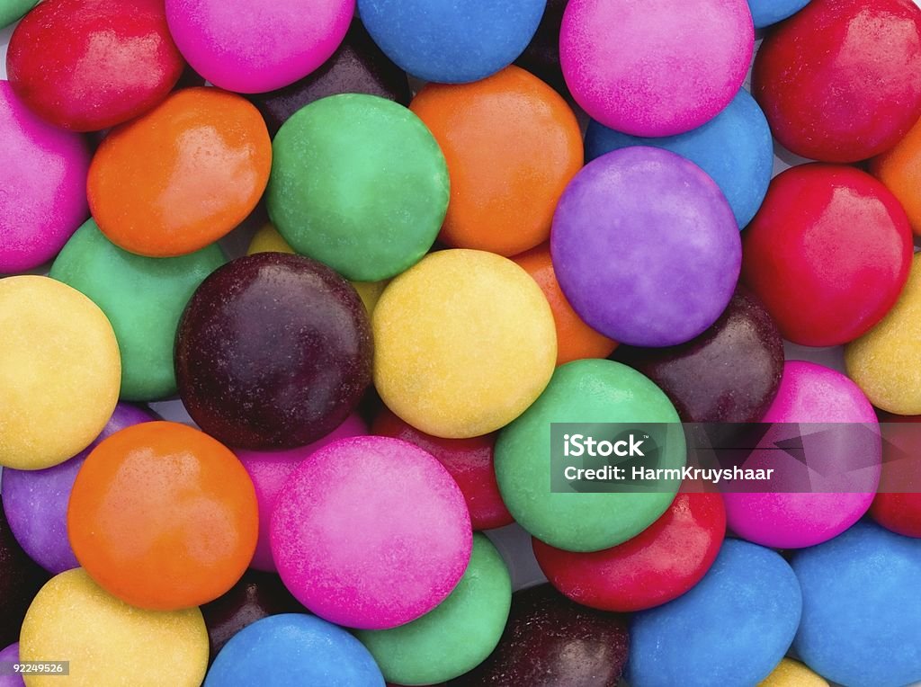 Colorato sfondo di caramelle - Foto stock royalty-free di Caramella dura