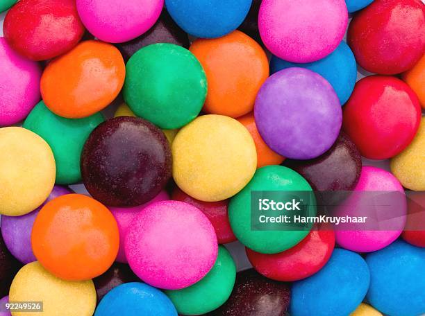 Colorful Candy Background Stock Photo - Download Image Now - Backgrounds, Candy, Celebration