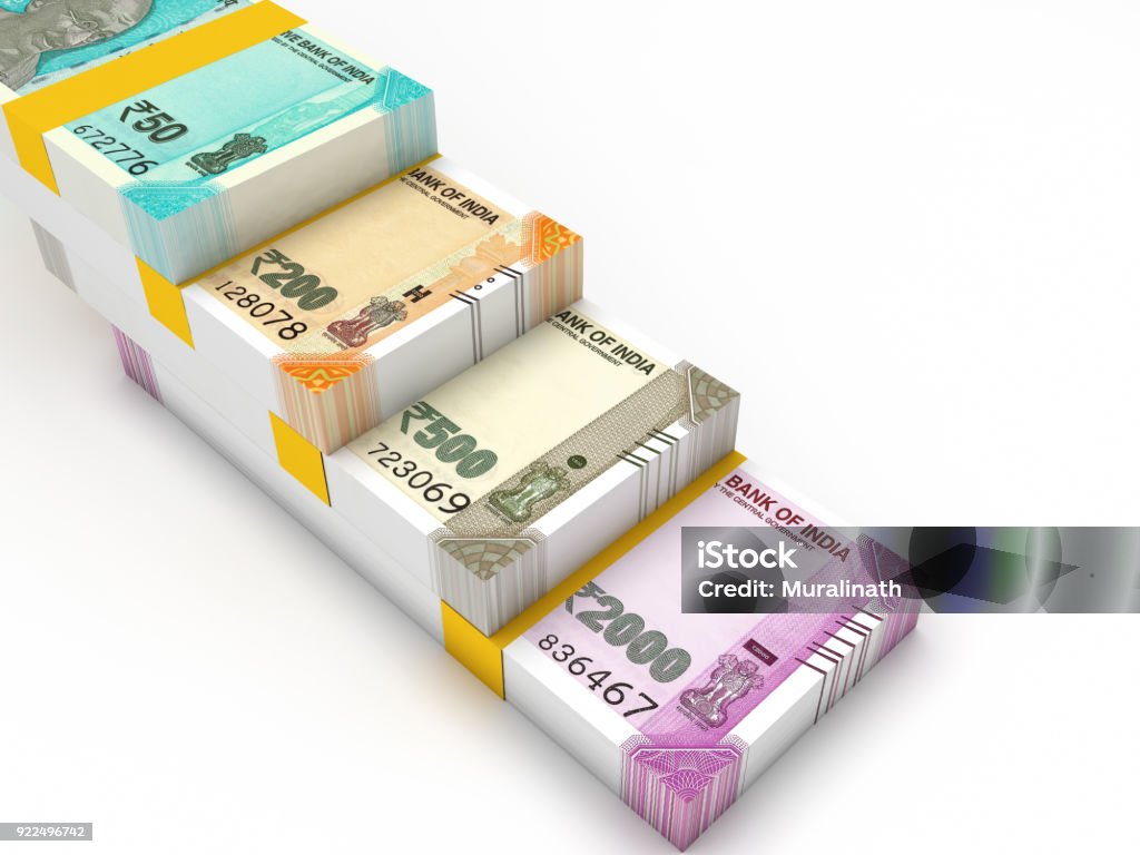 New Indian Currency Stock Photo - Download Image Now - Indian ...