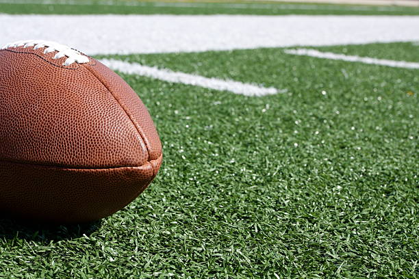 istock American Football on turf 92249677