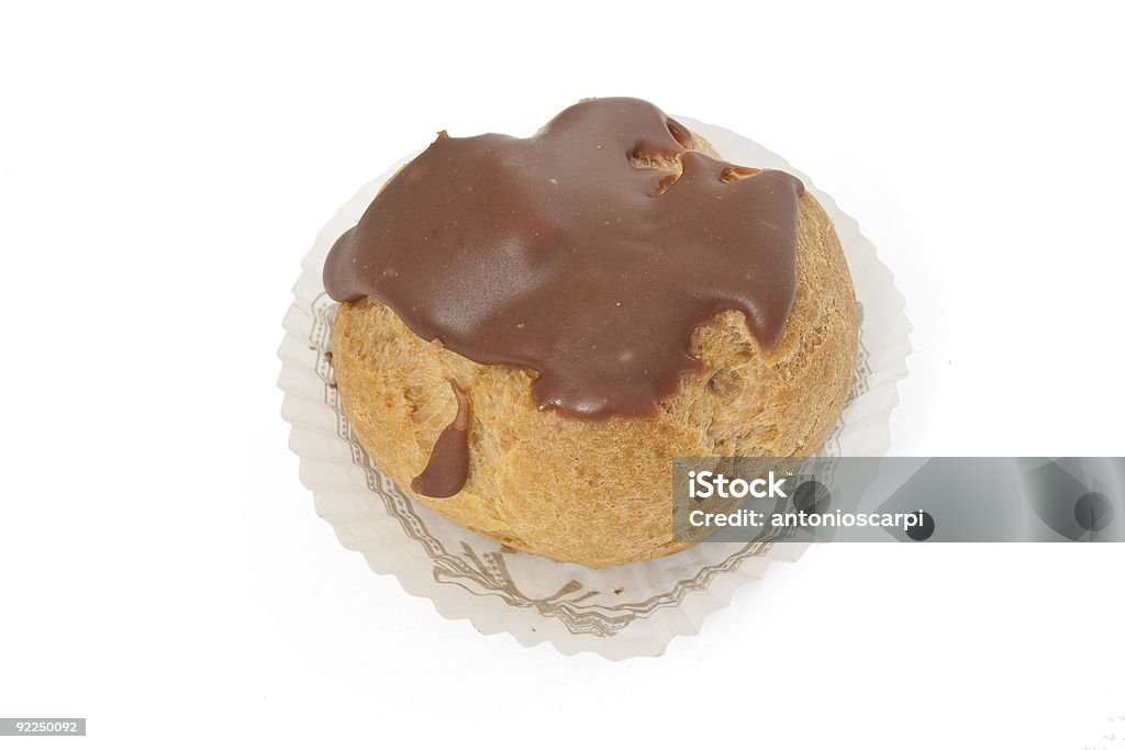 chocolate puff pastry  Baked Stock Photo