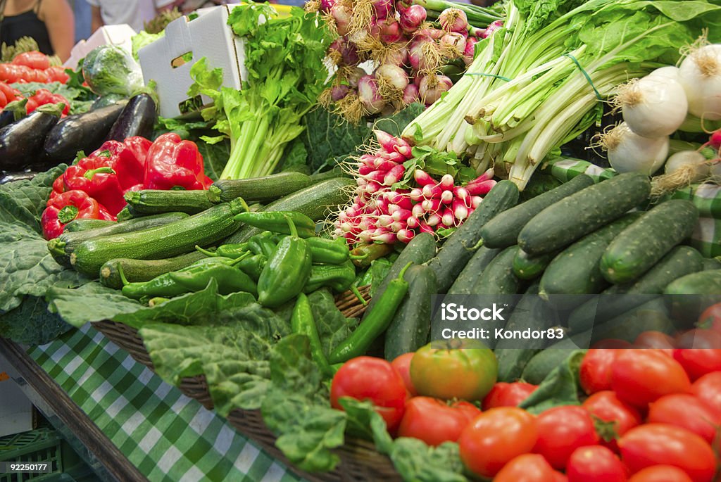 Le célèbre marché de La Boqueria à Barcelone, Espagne - Photo de Aliments et boissons libre de droits