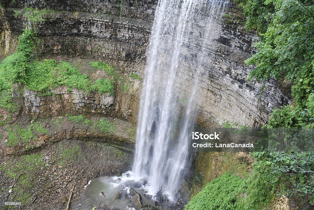 Tews cascada en Hamilton, Ontario, Canadá - Foto de stock de Abundancia libre de derechos