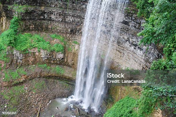 Cascata Tews A Hamilton Ontario Canada - Fotografie stock e altre immagini di Abbondanza - Abbondanza, Acqua, Acqua fluente