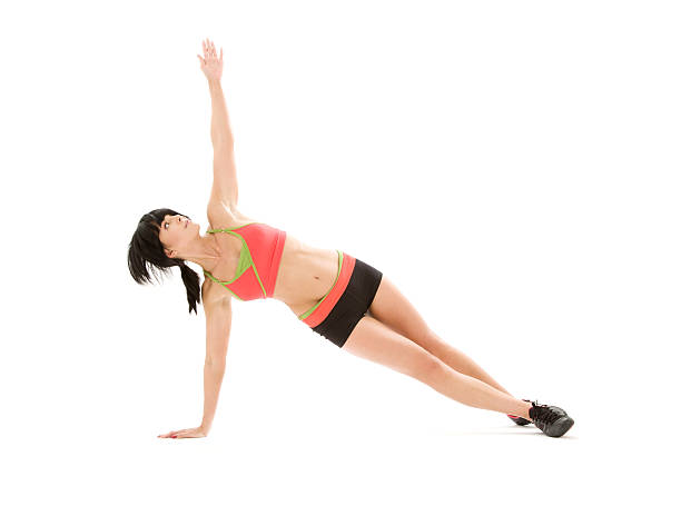 istock woman practicing ashtanga yoga posture 92250412