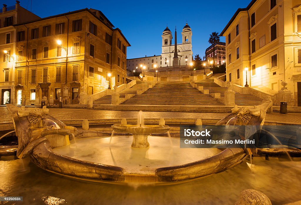 Spanische Treppe - Lizenzfrei Rom - Italien Stock-Foto