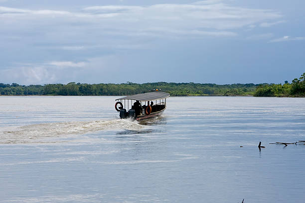 istock Boating on the Rio Napo River, Ecuadorian Amazon 92250632