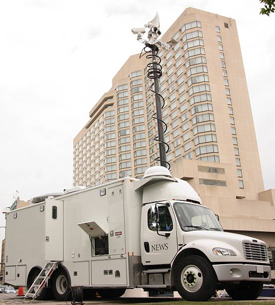 istock News Media Truck 92250870