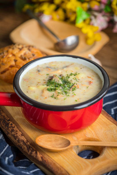 istock The sour soup made of rye flour. 922509106