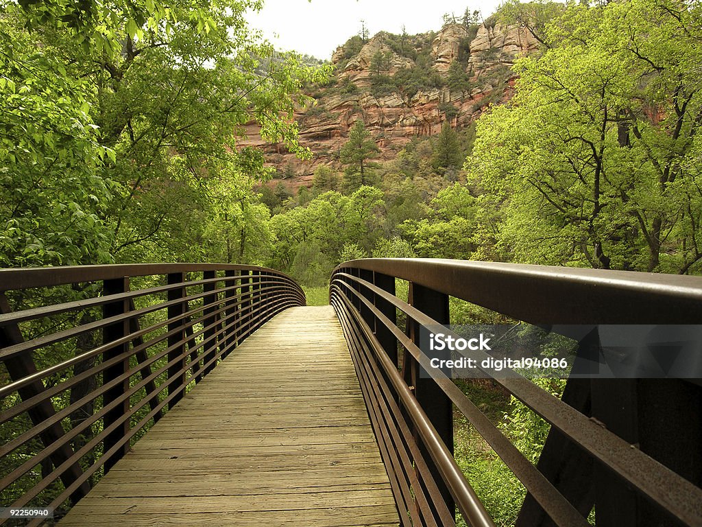 Oak Creek Bridge - Photo de Sedona libre de droits