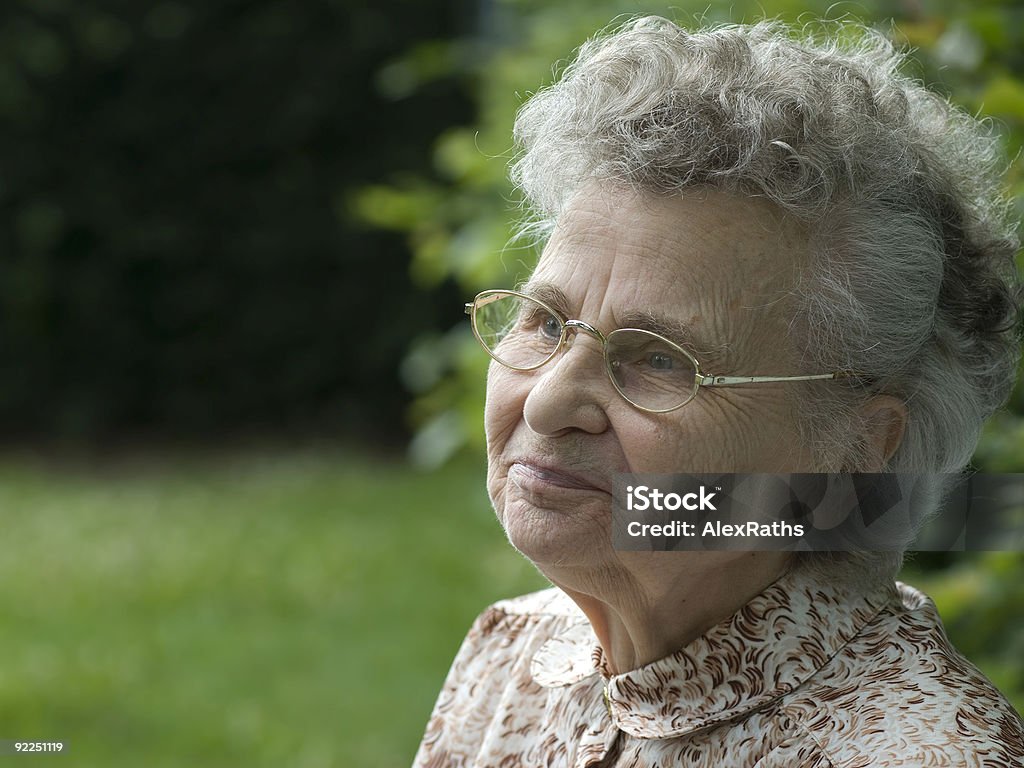 Anziani donna - Foto stock royalty-free di Adulto