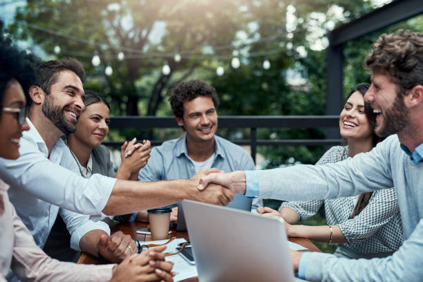 istock Welcoming new members is always a plus 922513268