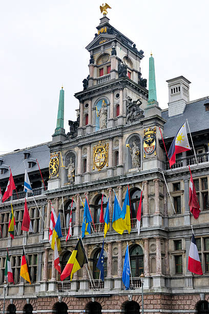 istock City hall Antwerp Belgium 92251488