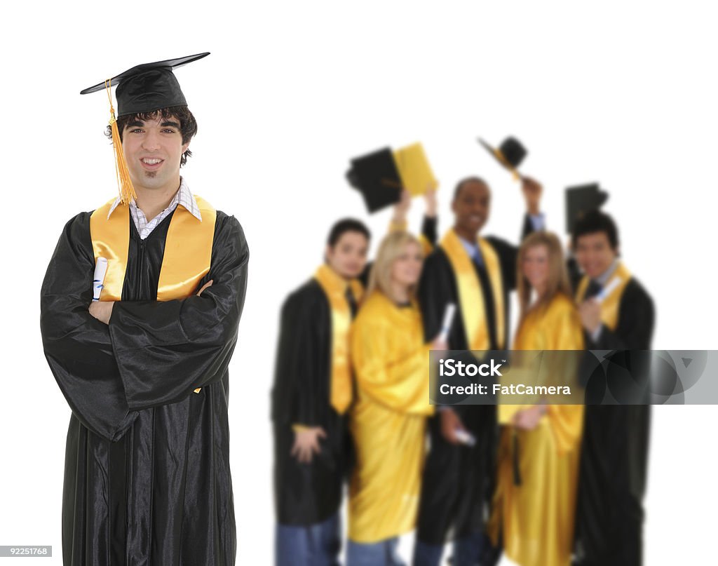 Abschlussfeier - Lizenzfrei Akademischer Abschluss Stock-Foto