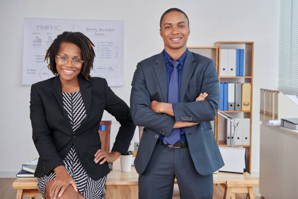 istock African American Entrepreneurs Posing for Photography 922518390