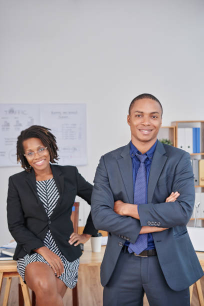 istock Portrait of Confident White Collar Workers 922518442