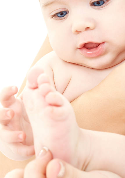 istock baby in mother hands 92252712